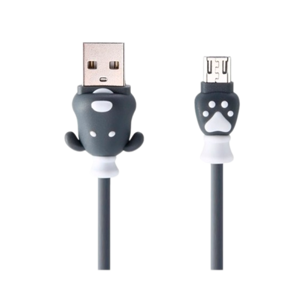 USB кабель REMAX Fortune (IPhone5/6/7/SE) RC-106i Серый