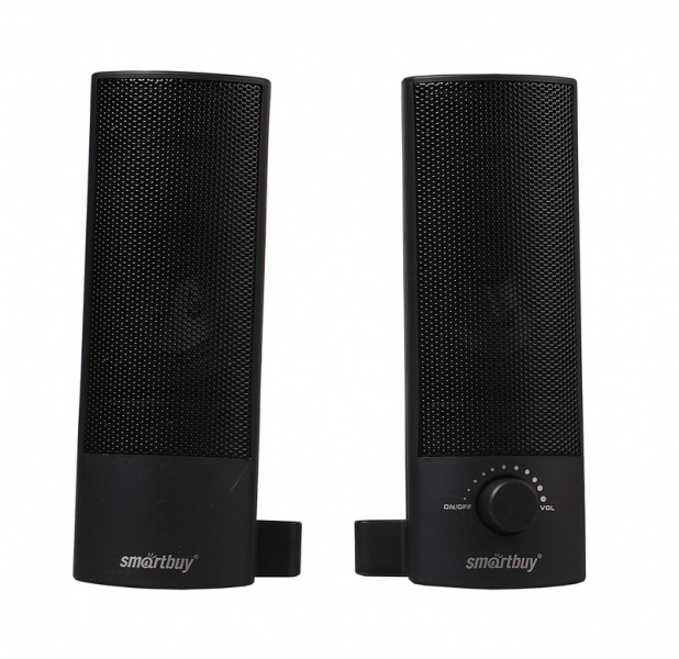 Колонки 2.0 Smartbuy Desktop Disco 70 6W USB+Jack 3.5мм черный (1/24)
