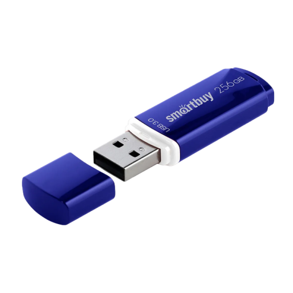 Флеш-накопитель Smartbuy Crown 256GB USB3.0 пластик синий