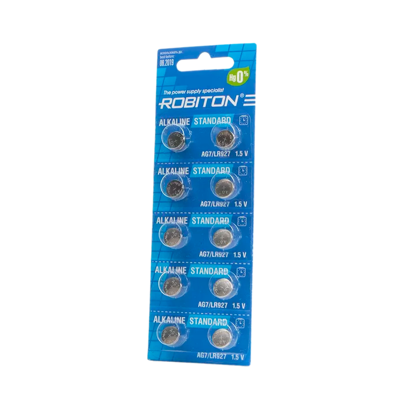 Батарейка ROBITON STANDARD R-AG7-BL10 AG7 BL10 (10/200/4000)