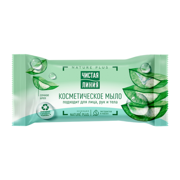 Мыло Чистая линия PURE LINE Алоэ 75г