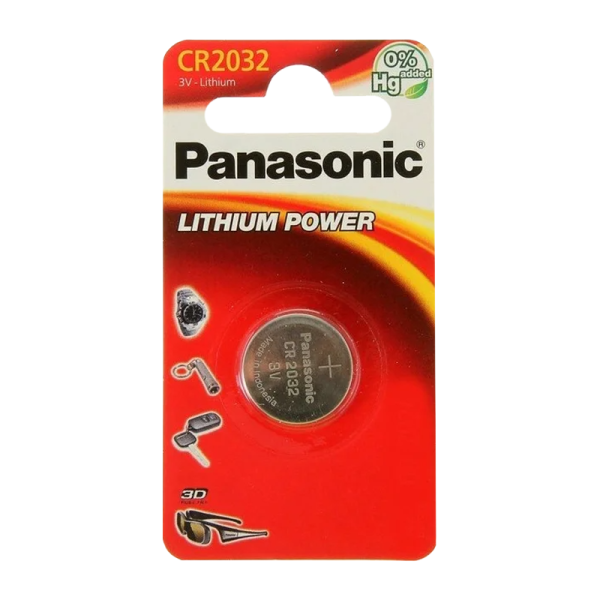 Батарейка Panasonic Power Cells CR2032 BL1 Lithium 3V (1/12)