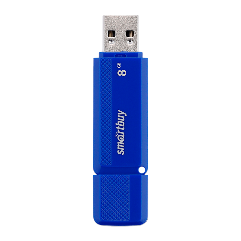 Флеш-накопитель Smartbuy Dock 8GB USB2.0 пластик синий
