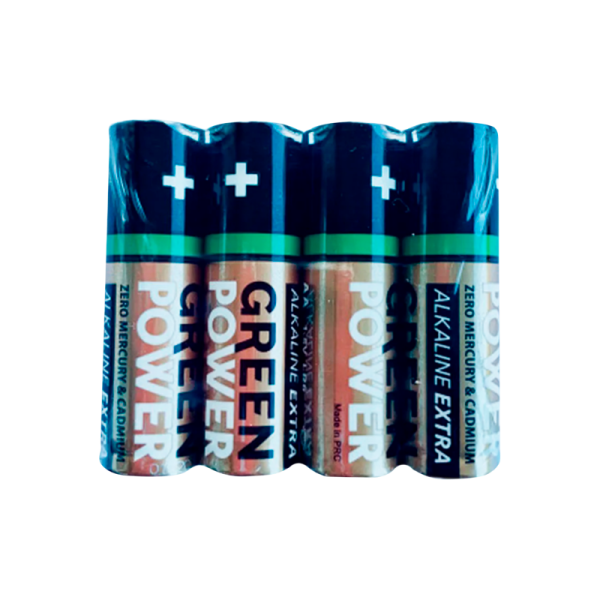 Батарейка Green Power LR6 AA Shrink 4 Heavy Duty 1.5V (4/60/960)