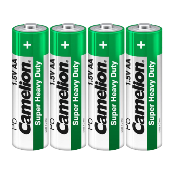Батарейка Camelion Super R6 AA Shrink 4 Heavy Duty 1.5V (4/60/960)