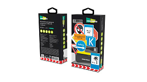 Автомобильное З/У MORE CHOICE AC23m 2USB 2.4A с кабелем microUSB черный