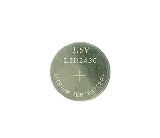 Аккумулятор ET LIR2430 BULK 60mAh, 3.6V, Li-Ion (1/200)