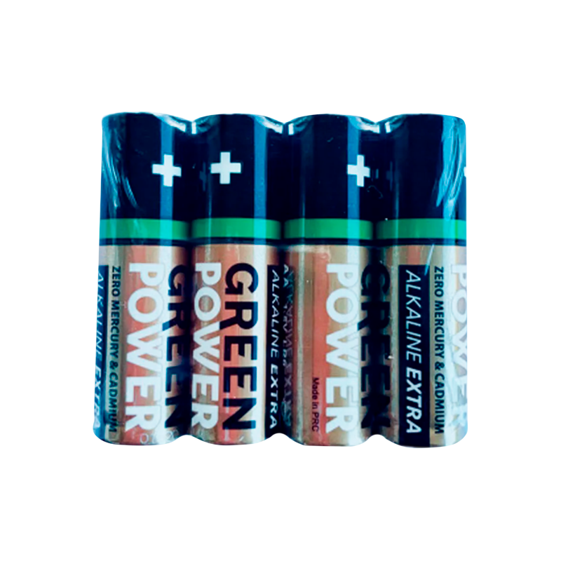 Батарейка Green Power LR6 AA Shrink 4 Heavy Duty 1.5V (4/60/960)