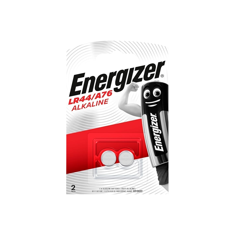 Батарейка Energizer G13/LR1154/LR44/357A/A76 BL2 Alkaline 1.5V (2/20/200)