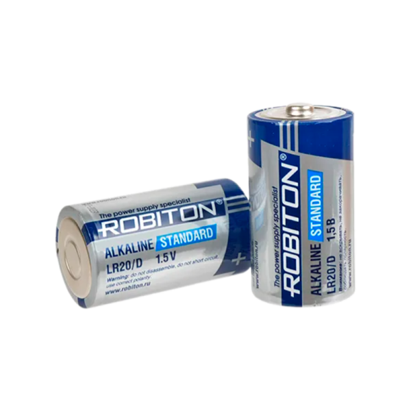 Батарейка ROBITON STANDARD LR20 BULK80, в упак 80 шт (80/160)