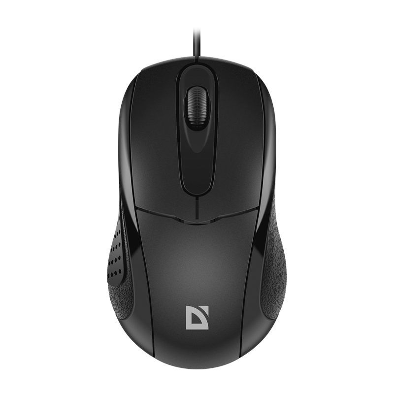 Мышь проводная Defender MB-580 Standard классическая USB черный (1/100)