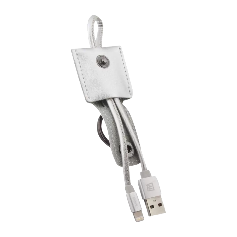 USB кабель REMAX Moss (IPhone 5/6/7/SE) RC-079i Серебро