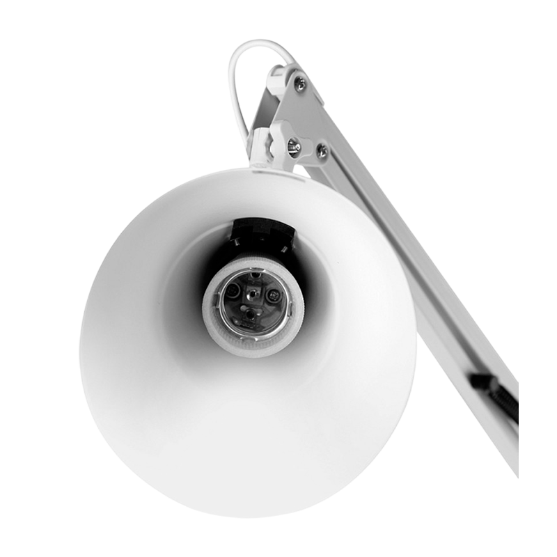 Торшер Camelion KD-332 40W 230V IP20 на основании белый (1/4)