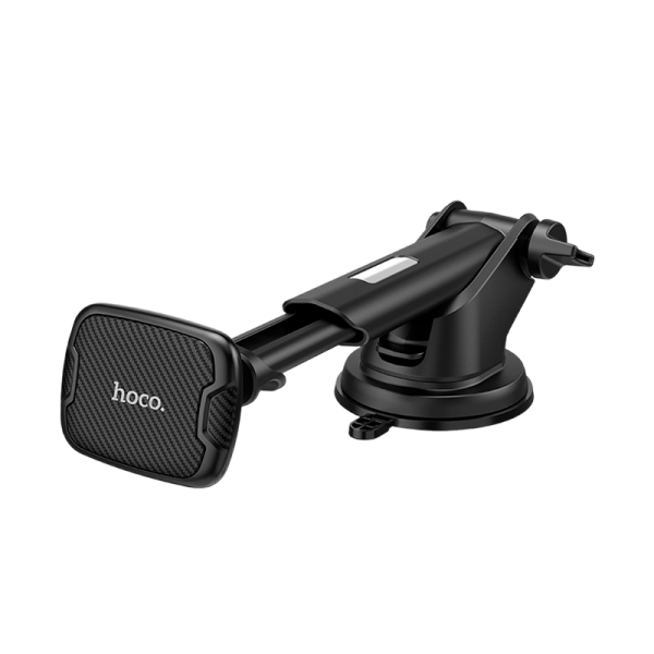Держатель автомобильный HOCO CA67 присоска магнит черный (1/100)