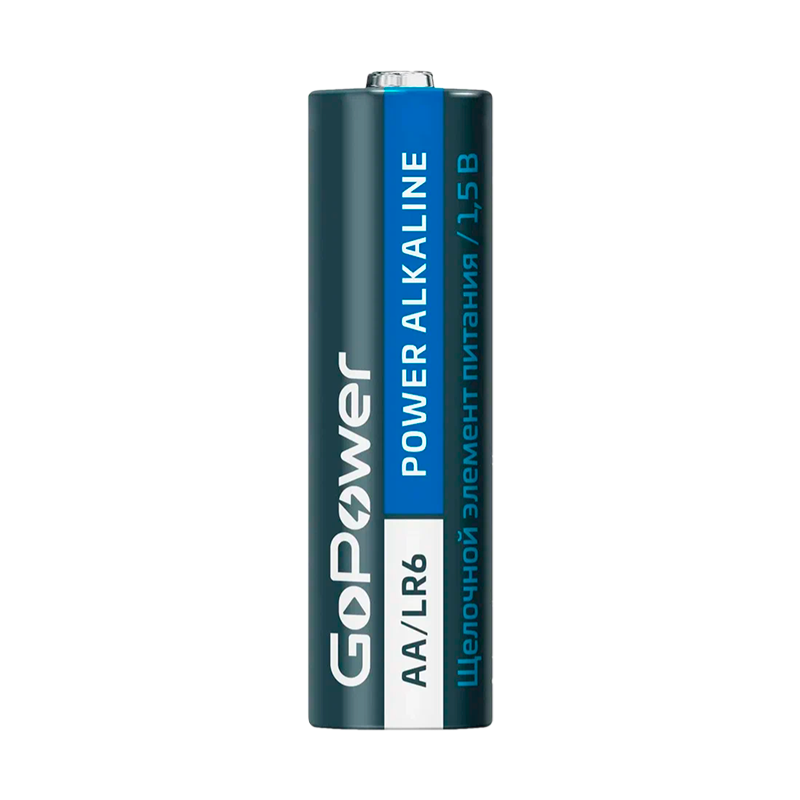 Батарейка GoPower LR6 AA BOX20 Shrink 4 Alkaline 1.5V (4/20/640)