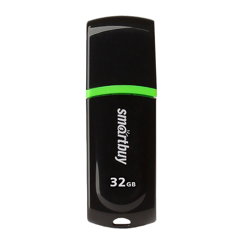 Флеш-накопитель Smartbuy Paean 32GB USB2.0 пластик черный