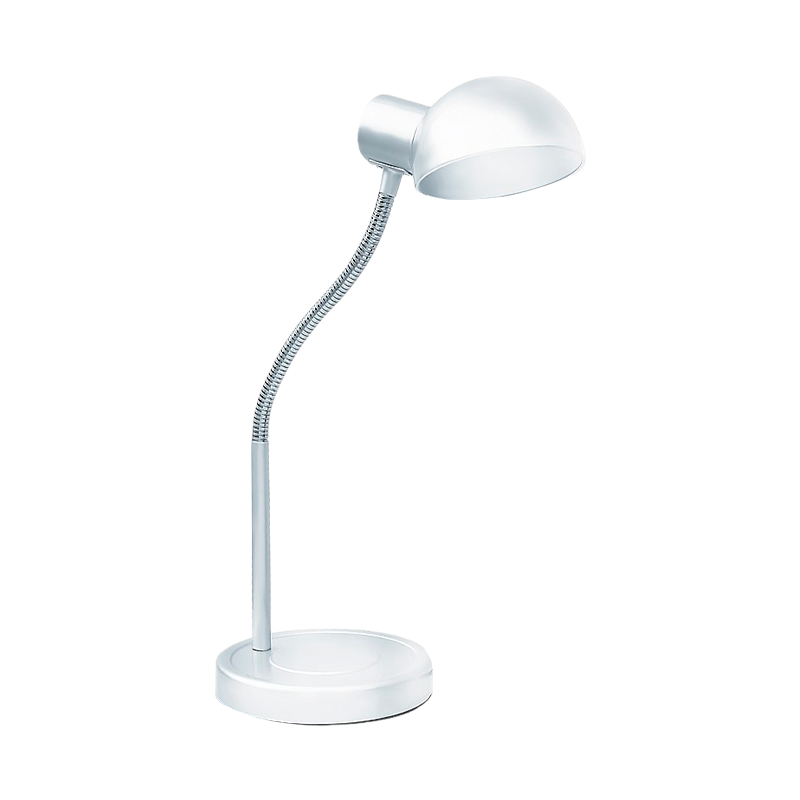 Светильник настольный Camelion KD-306 40W 220V E27 на основании белый (1/12)