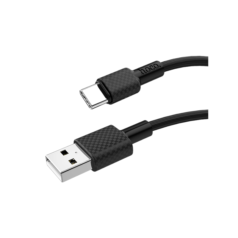 Кабель HOCO X29 USB (m)-Type-C (m) 1.0м 2.0A TPE черный (1/33/330)