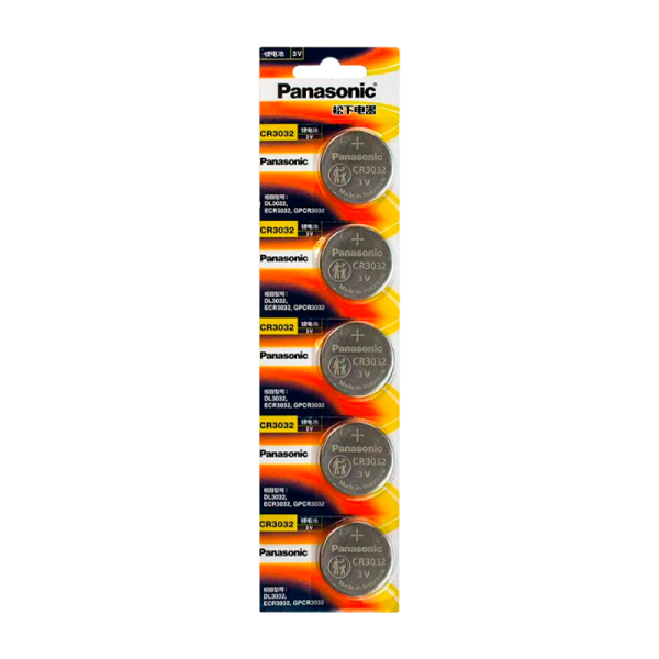 Батарейка Panasonic Power Cells CR3032 BL5 Lithium 3V CN (Китай)