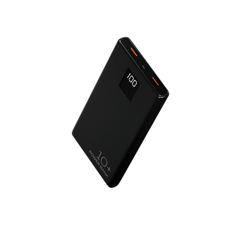Внешний аккумулятор MORE CHOICE PB32S-10 Smart 10000mAh 3.0A 3USB/Type-C QC3.0 черный