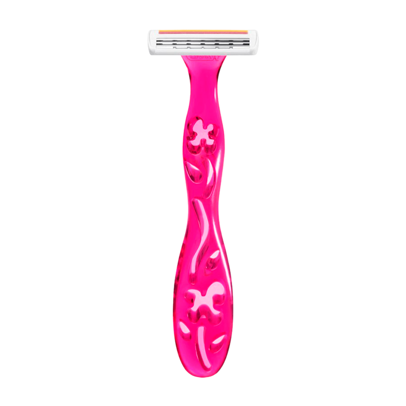 Бритва BIC Soleil Miss Pink 3 лезвия пластиковая ручка 2шт. (1/10)