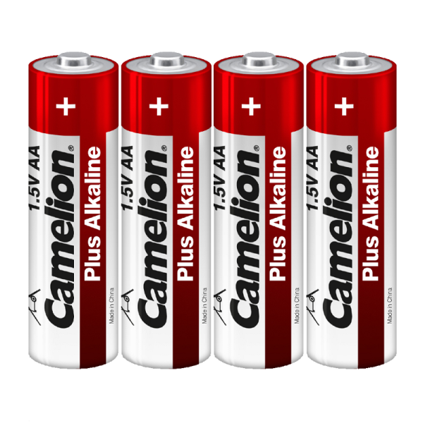 Батарейка Camelion Plus LR6 AA Shrink 4 Alkaline 1.5V (4/60/720)