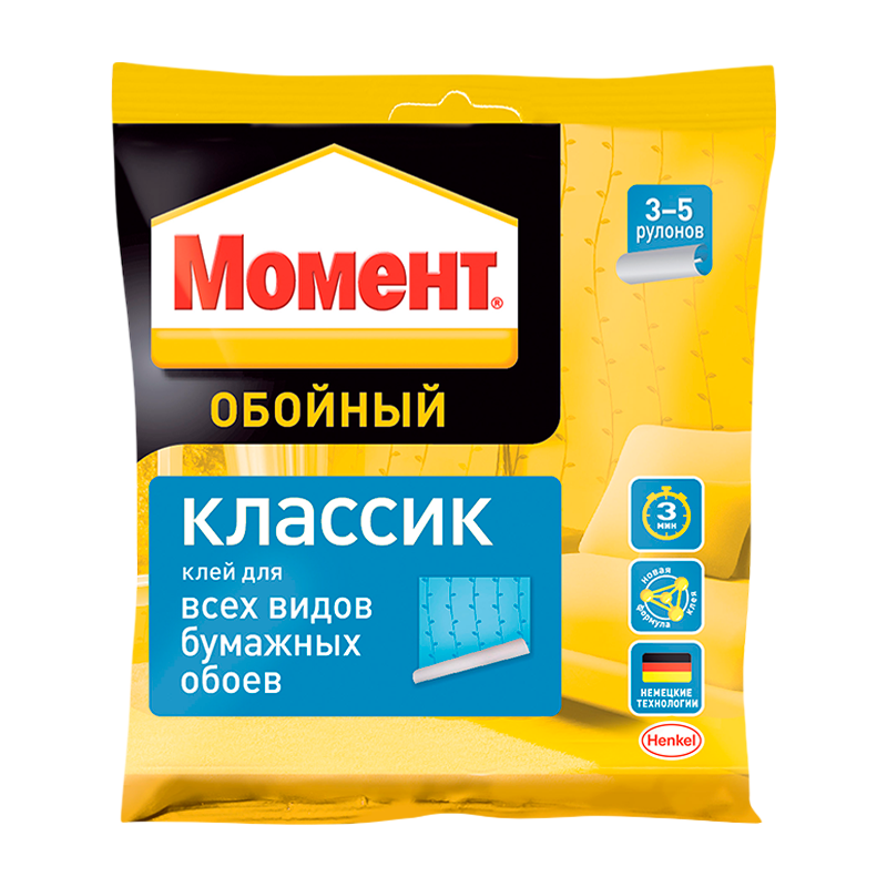 Клей Момент для обоев КЛАССИК 100мл (1/24/1944)