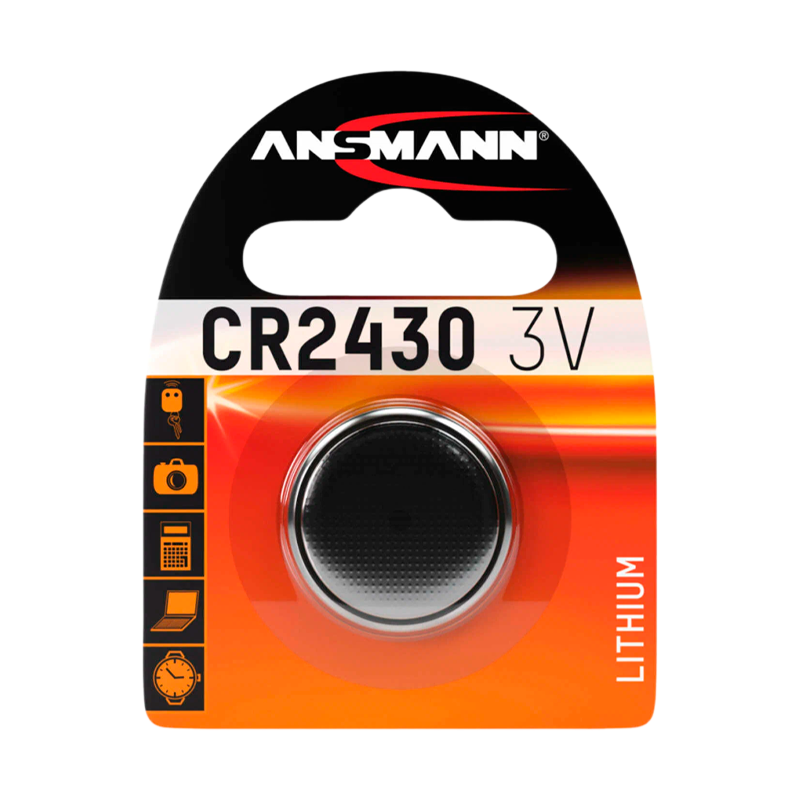 Батарейка ANSMANN&nbsp;&nbsp;CR2430&nbsp;&nbsp; BL1 (1/10/360)