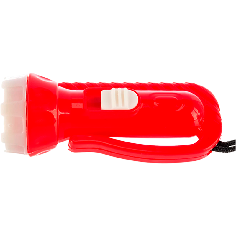 Фонарь универсальный Ultraflash 920-TH 0.3W 1LED от батареек красный (1/25/300)