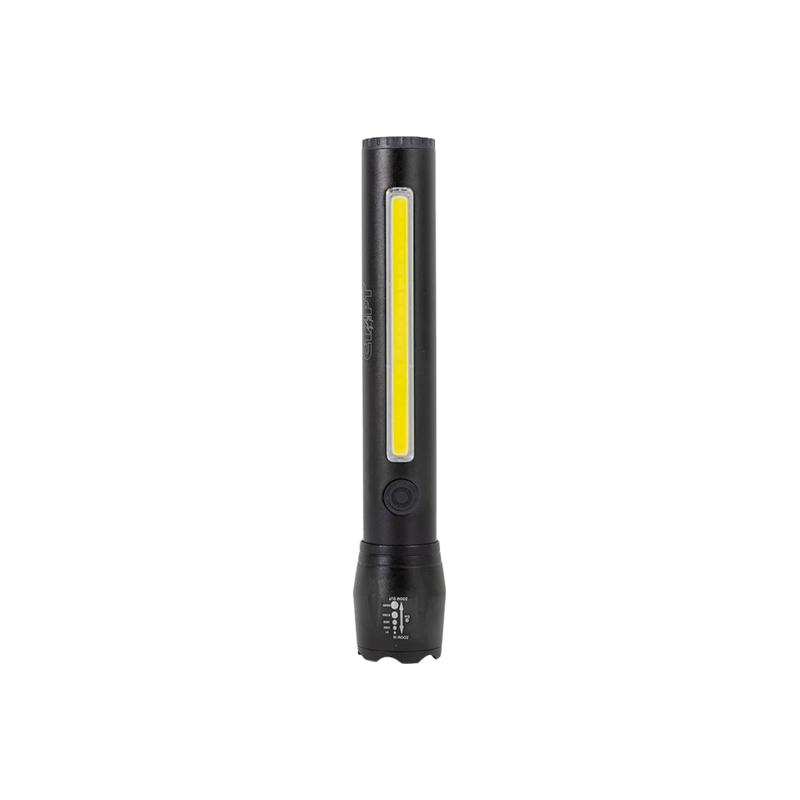 Фонарь светодиодный Старт LHE 519-C1 LED от аккумулятора USB 3 режима+ZOOM черный