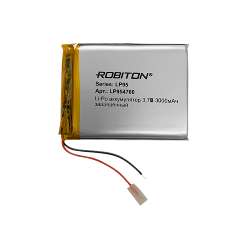 Аккумулятор ROBITON LP956047 3.7В 3000мАч PK1 (1/250)