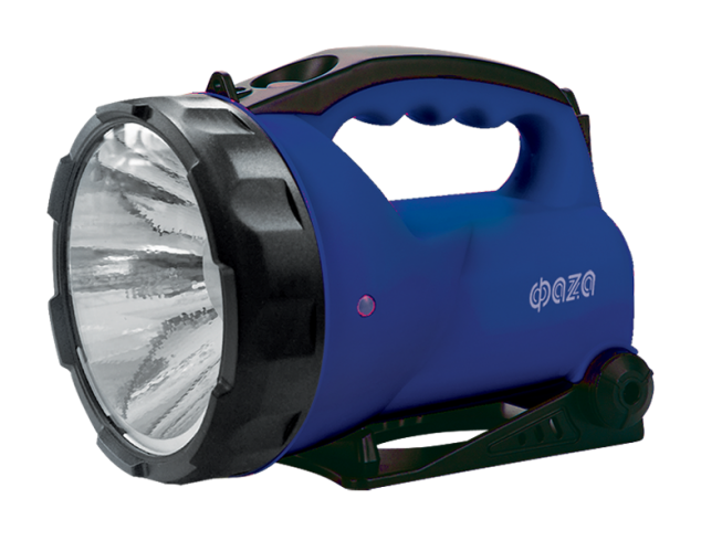 Фонарь туристический Фаzа AccuF6-L3W 3W SMD от аккумулятора 2 режима синий (1/10)