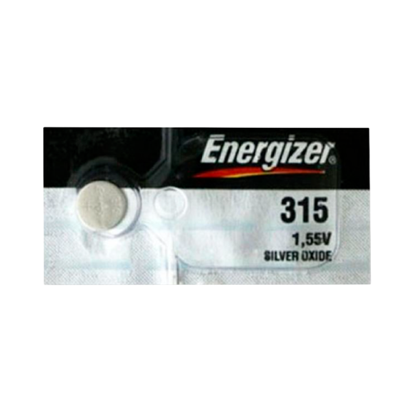 Батарейка Energizer 315 (SR716SW) BL1 Silver Oxide 1.5V 0%Hg (1/10/100/1000)
