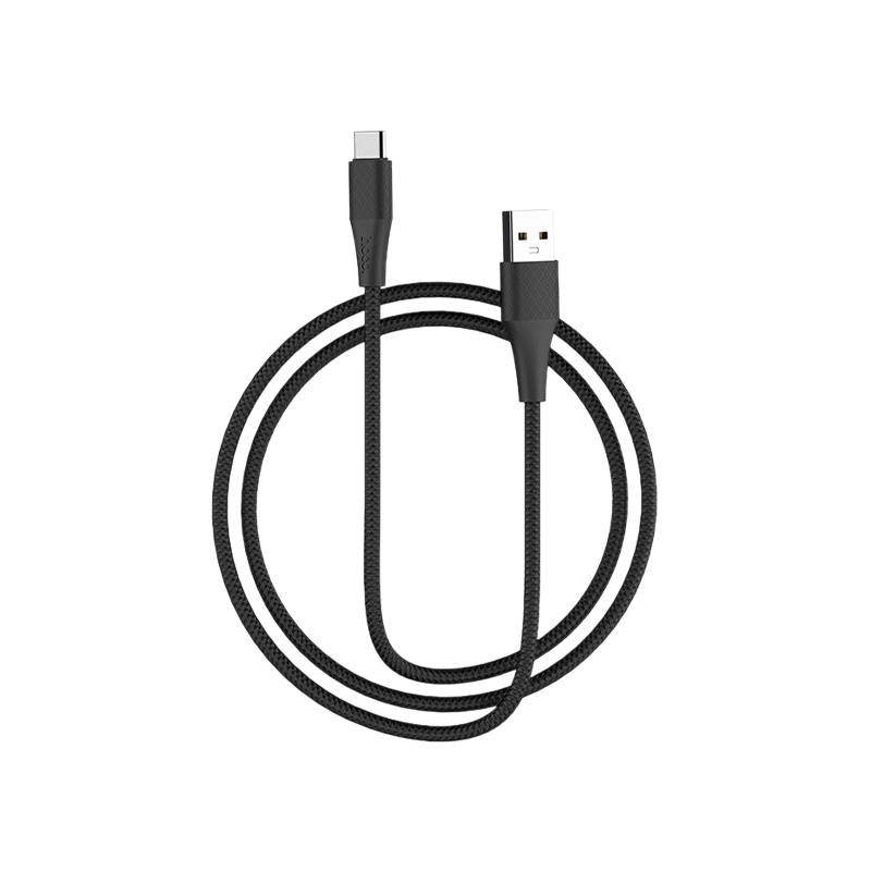 Кабель HOCO X32 USB (m)-Type-C (m) 1.0м 2.0A TPE черный (1/33/330)