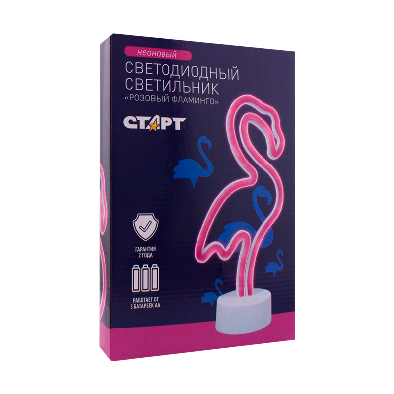 Светильник настольный Старт Фламинго NEON 4.5W 220V навесной