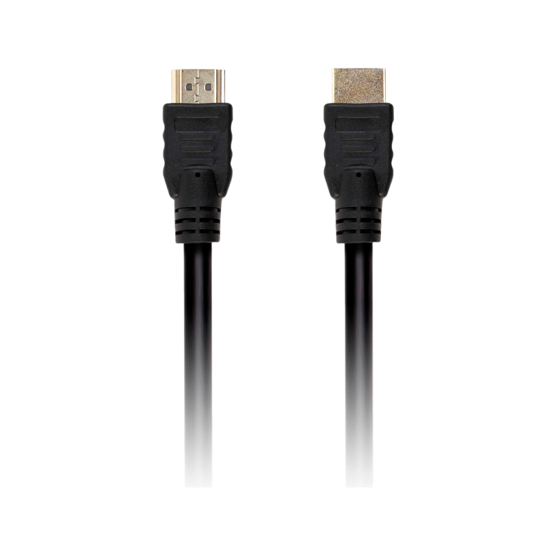 Кабель Smartbuy K-322 HDMI (m)-HDMI (m) 2.0м силикон ver.1.4 стаб.напр. черный (1/75)