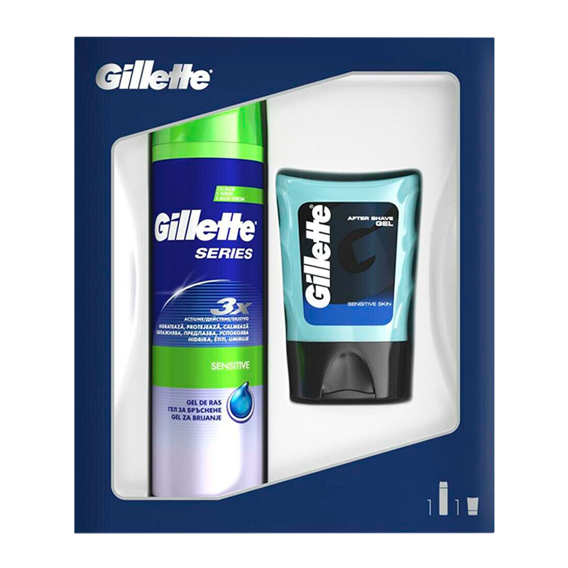 Набор Gillette Series Sensitive
