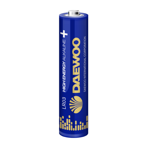 Батарейка Daewoo ENERGY LR03 AAA BL4 Alkaline 1.5V (4/40/960)