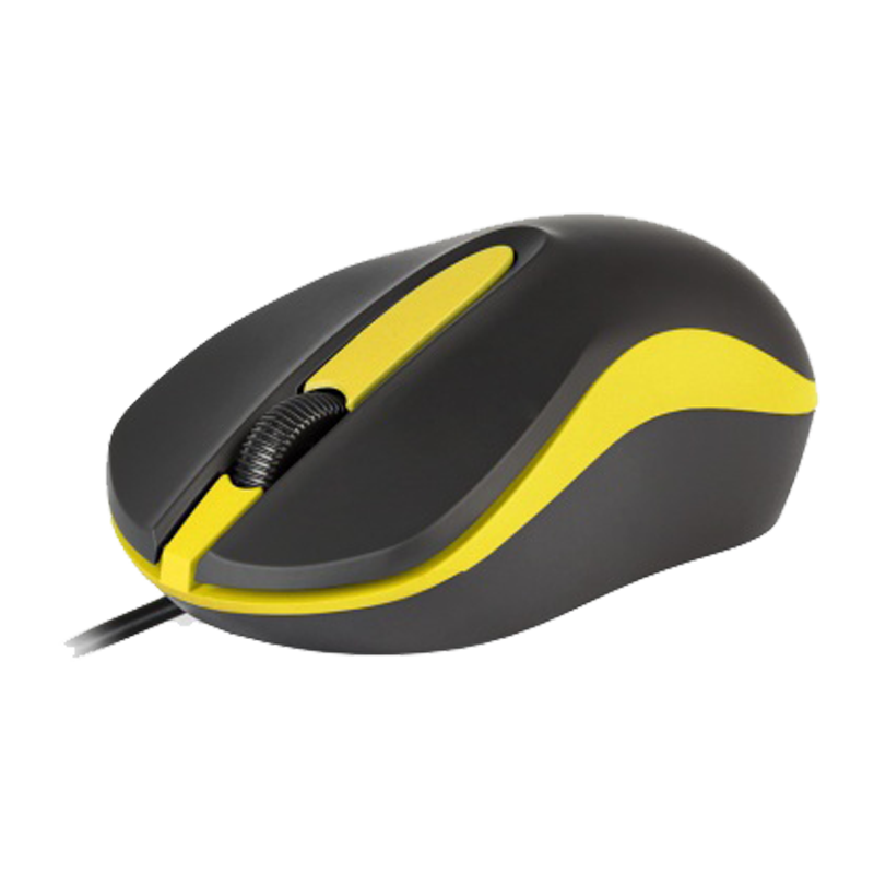 Мышь проводная Smartbuy 329 ONE классическая USB черный желтый (1/100)