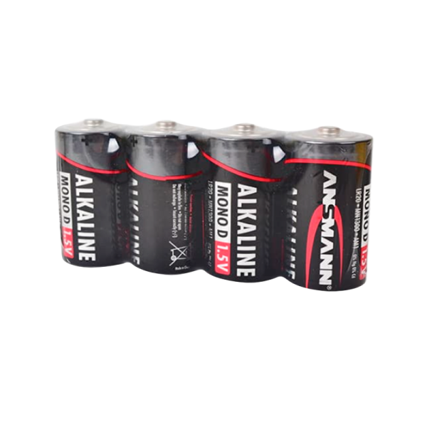 Батарейка ANSMANN RED LR20 SR4, в упак 20 шт