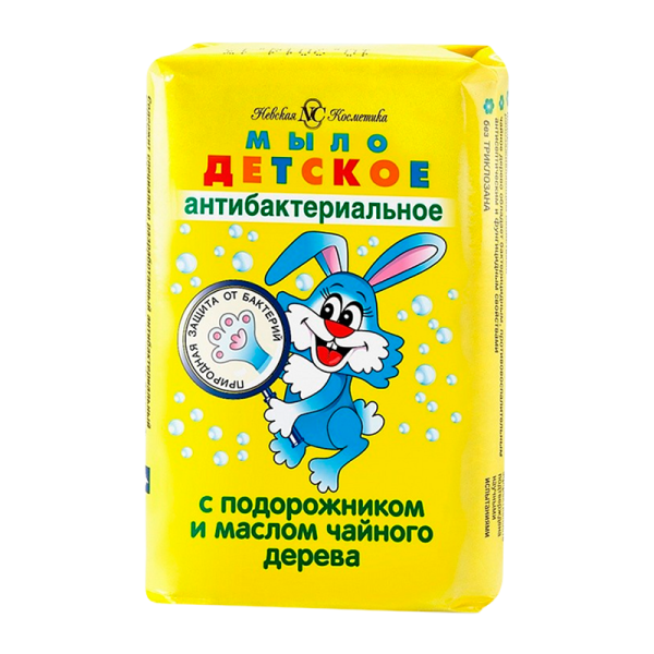 Мыло Невская Косметика Антибактериальное для детей 90 г 6шт (1/72)