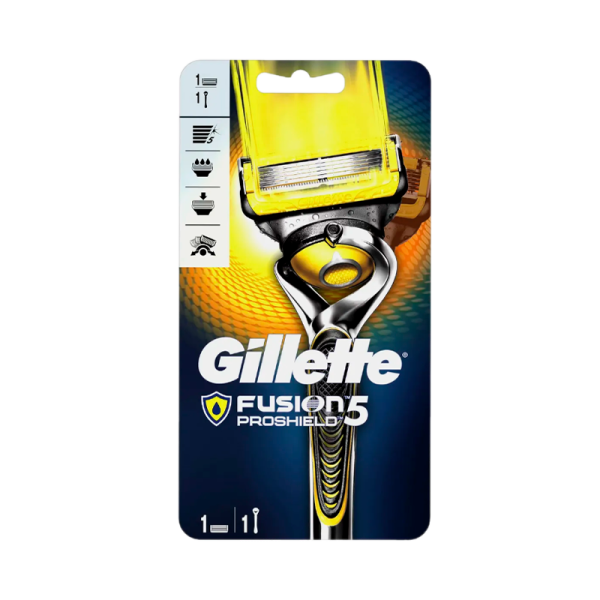 Бритва Gillette FUSION Proshield 5 лезвий 1 кассета ENG (1/6)