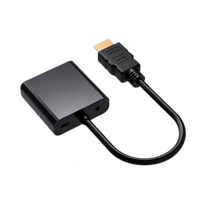 Переходник ENERGY POWER HDMI (m)-VGA (f) пластик (1/300)