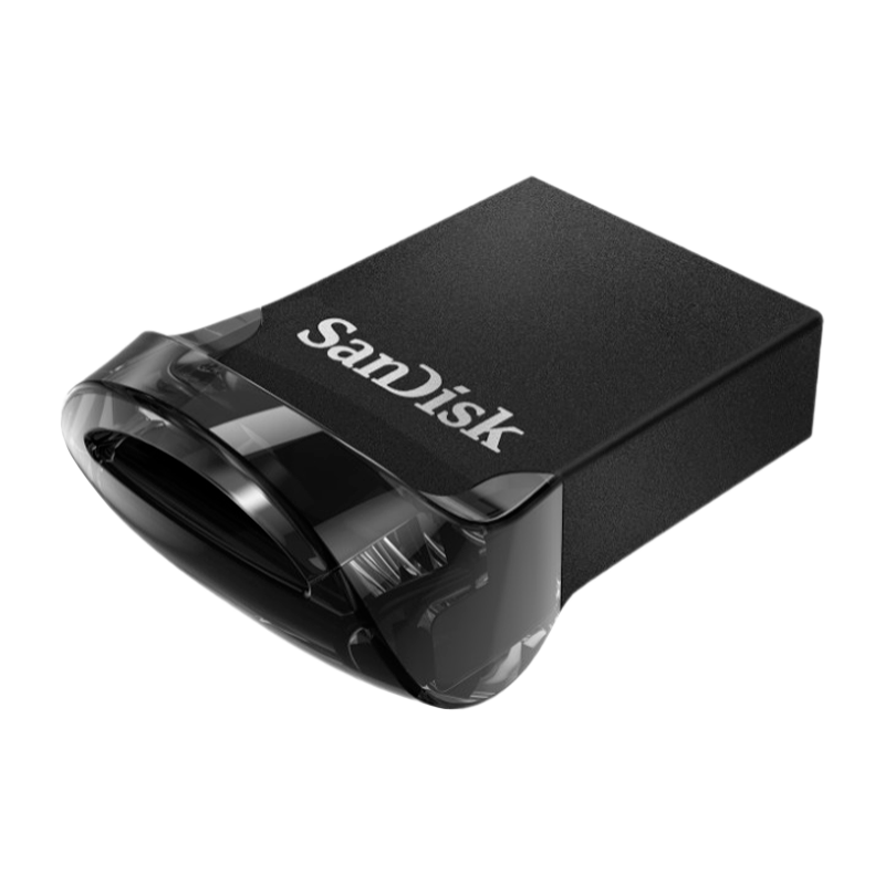 Флеш-накопитель SanDisk Ultra Fit CZ430 64GB USB3.1 пластик черный