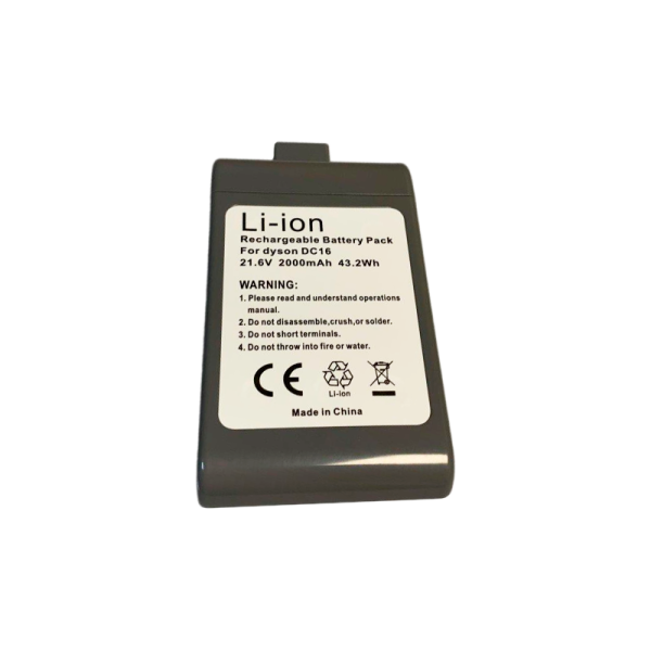 Аккумулятор ET Dyson DC16 21.6В, 2000мАч, Li-Ion (1/20)