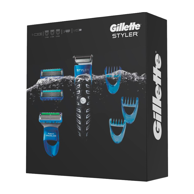 Набор Gillette FUSION Proglide STYLER +3 кассеты