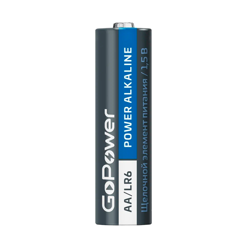 Батарейка GoPower LR6 AA BL5 Alkaline 1.5V (5/50/600)