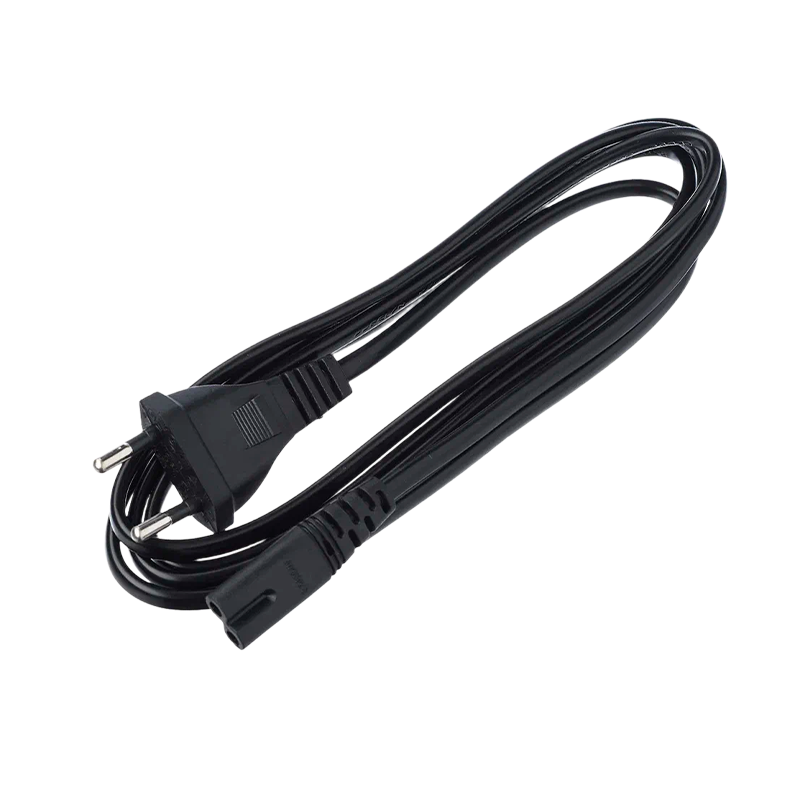 Кабель питания GoPower евровилка-C7 (2-pin) 1.8м ПВХ 0.75мм черный (1/200)