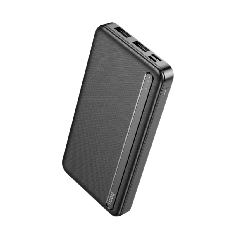 Внешний аккумулятор HOCO J91 10000mAh 2USB/Type-C черный (1/35)