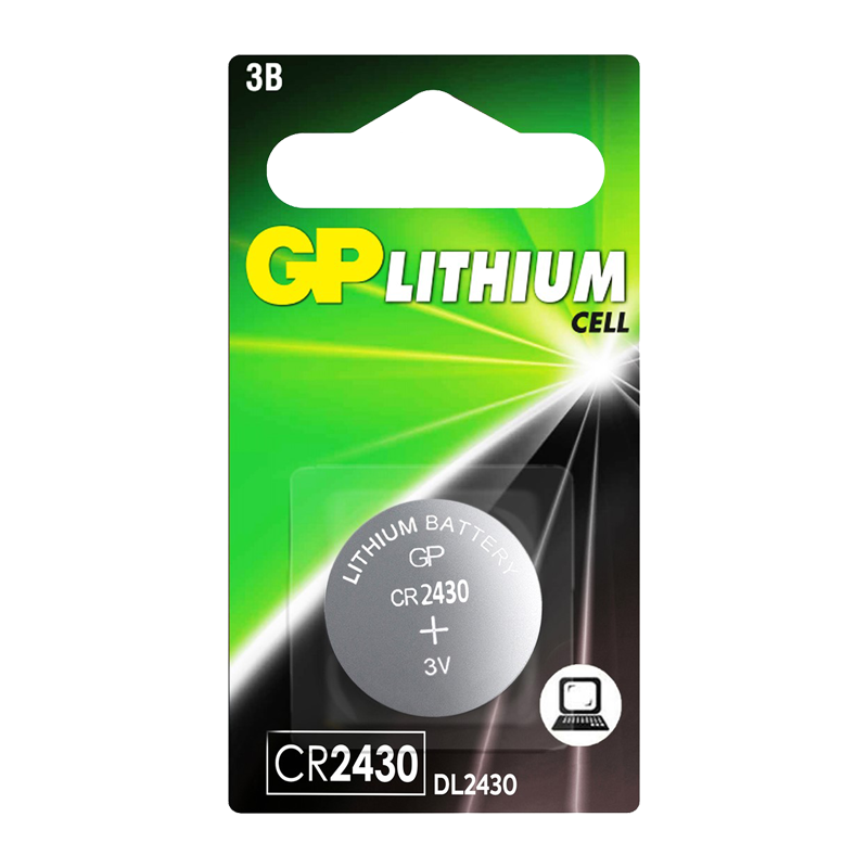 Батарейка GP CR2430 BL1 Lithium 3V (1/10/100/900)
